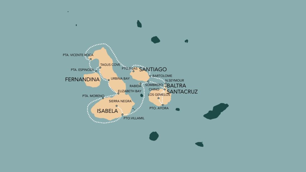 CACHALOTE EXPLORER FERNANDINA ITINERARY