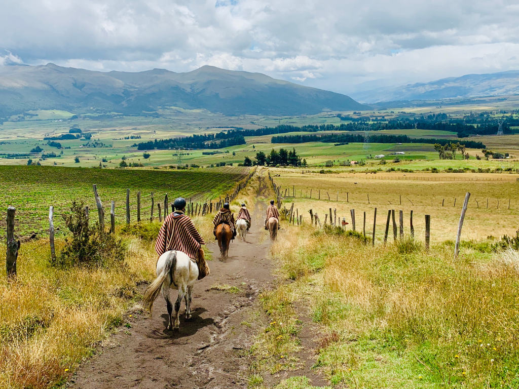 Horseback riding in Mainland Ecuador